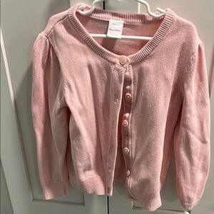 Hanna Anderson pink cardigan